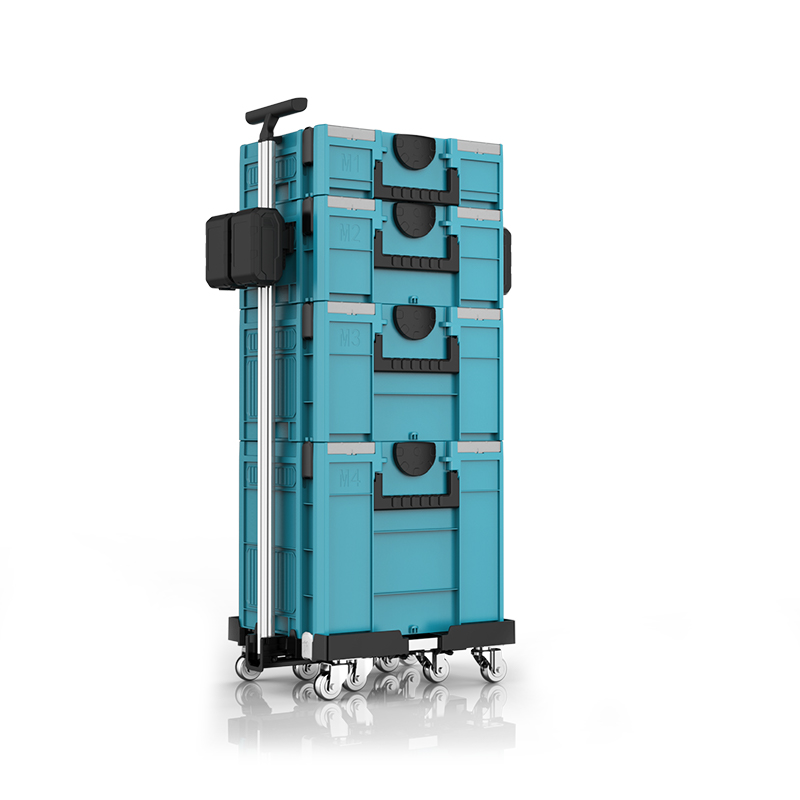 Boîte à outils électrique en plastique modulaire YW-A Boîte à outils électrique en plastique modulaire YW-A