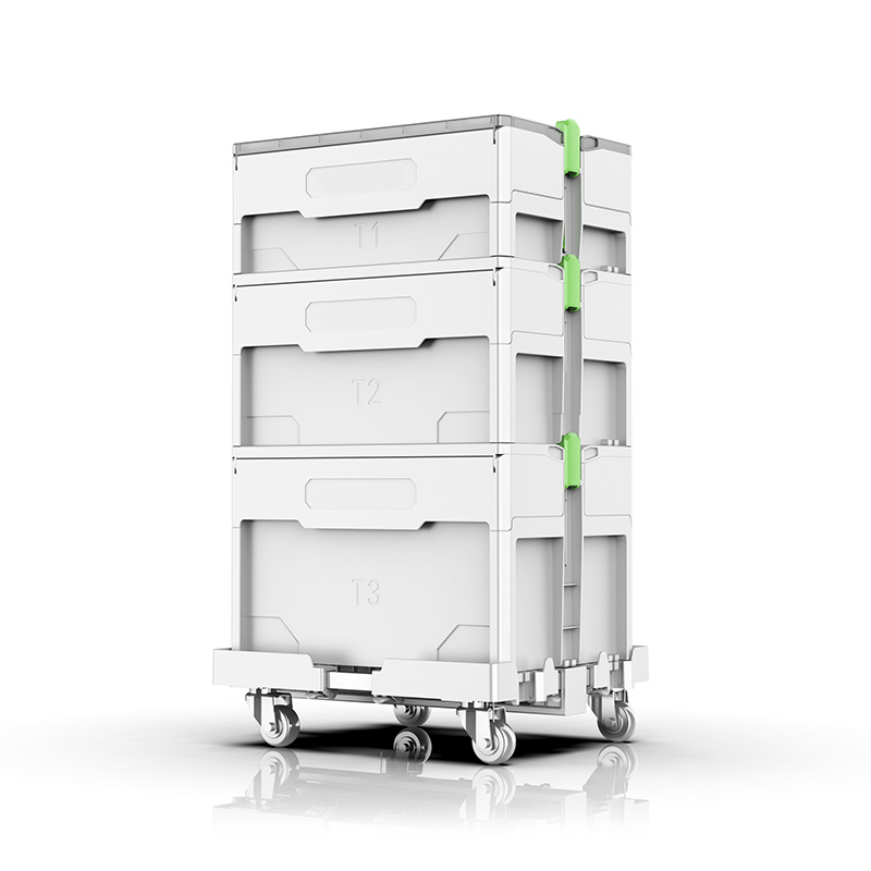 Boîte à outils électrique en plastique modulaire YW-A Boîte à outils électrique en plastique modulaire YW-A