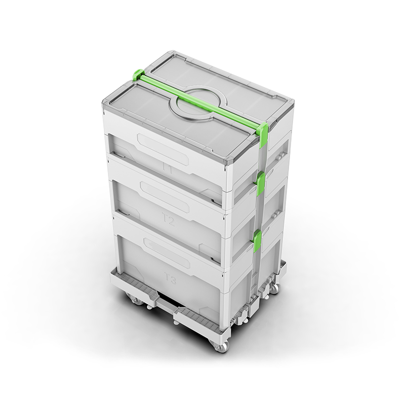 Boîte à outils électrique en plastique modulaire YW-A Boîte à outils électrique en plastique modulaire YW-A